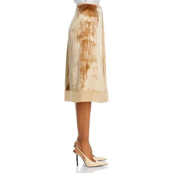 3.1 Phillip Lim Women's Skirt Sz 2 Velvet - Picture 4 of 9